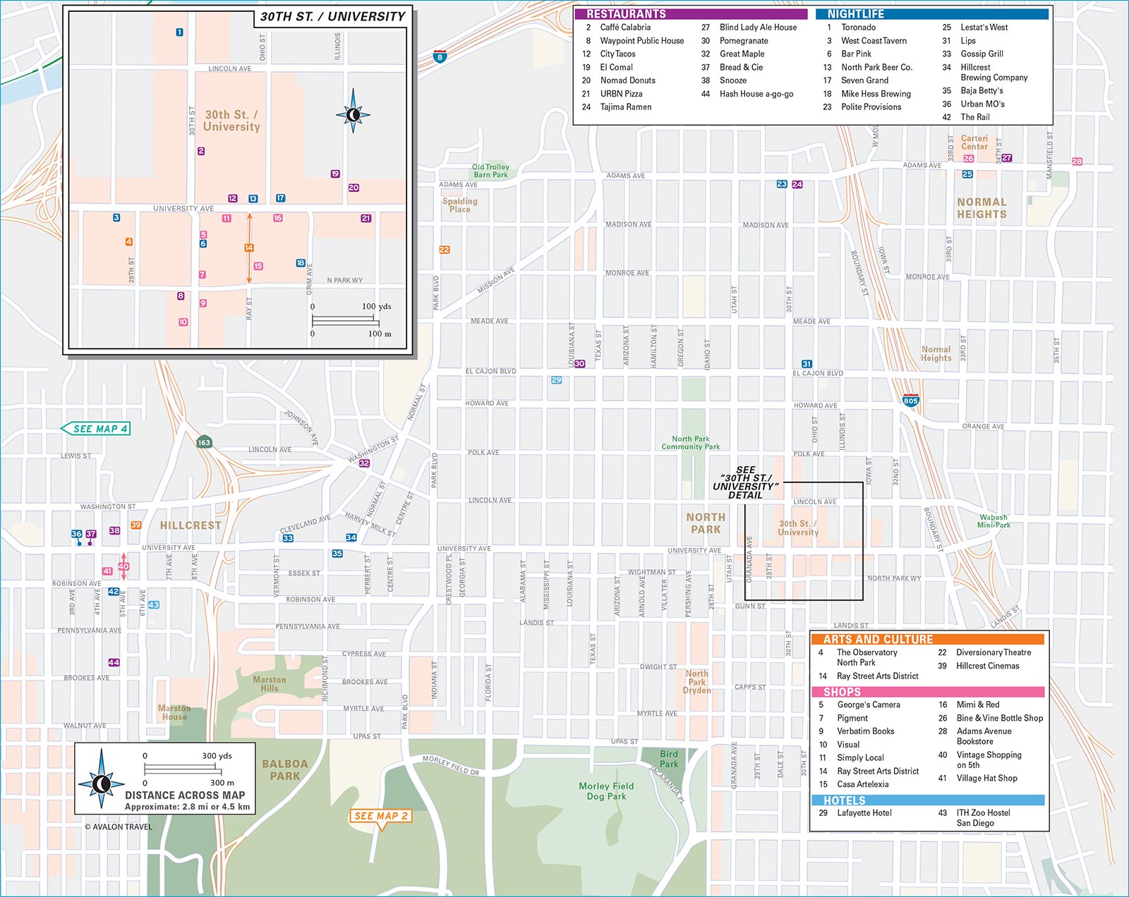 MAP 4 Old Town and Mission Hills map halves follow - photo 12