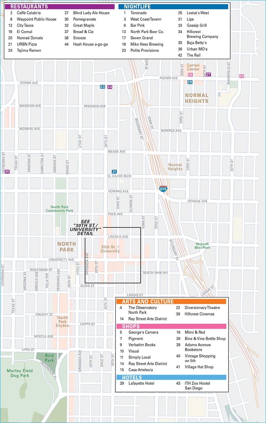 MAP 4 Old Town and Mission Hills map halves follow - photo 14