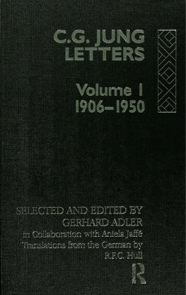 Aniela Jaffé Letters of C. G. Jung