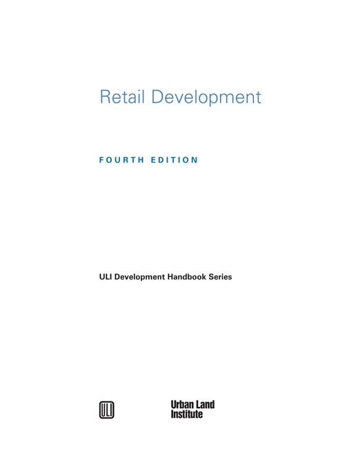 Recommended bibliographic listing Kramer Anita et al Retail Development - photo 1