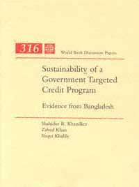 title Sustainability of a Government Targeted Credit Program Evidence - photo 1