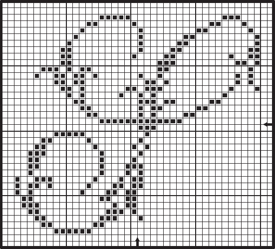 Lovely letters 9 cross-stitch alphabets monograms - photo 24