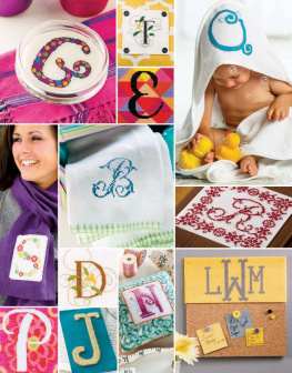 Annies - Lovely letters: 9 cross-stitch alphabets & monograms