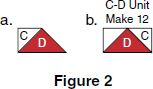 Tall House Blocks Select one each A-B unit B triangle and G rectangle and - photo 7