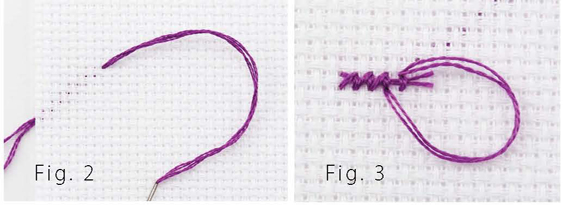 The Stitches The number of strands of floss used for cross stitches will be - photo 3