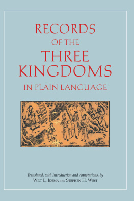 Anonymous. - Records of the Three Kingdoms in Plain Language