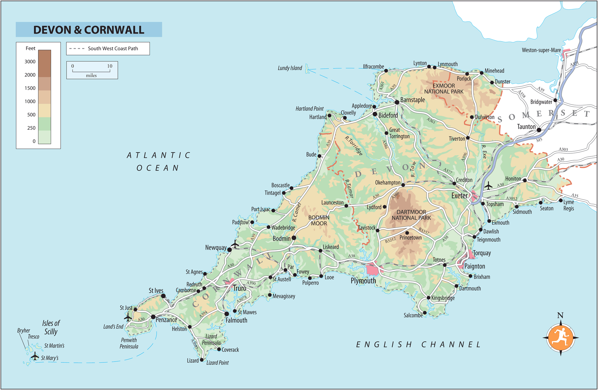 Youre never very far from the coast in Devon and Cornwall where the panoramic - photo 5