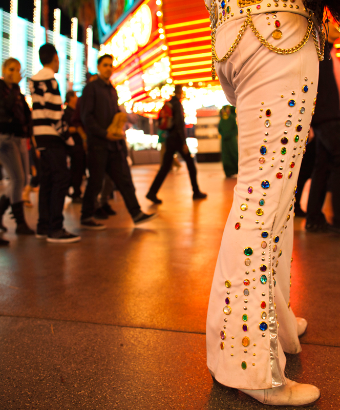 Elvis impersonator Fremont Street A dazzling oasis where forty million - photo 4