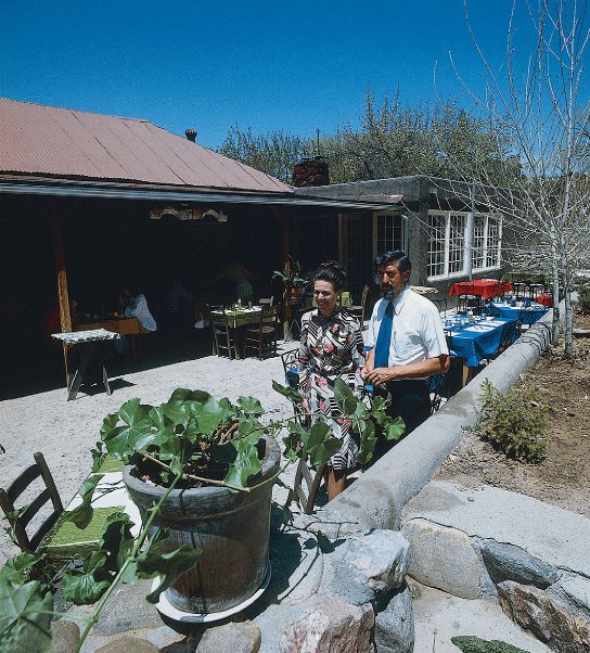 Florence and Arturo Jaramillo shortly before opening on the back patio before - photo 4