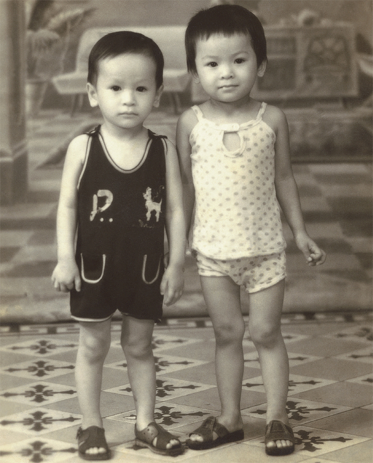 My brother Lewis age 2 and me age 3 Saigon October 1976 ACKNOWL - photo 2