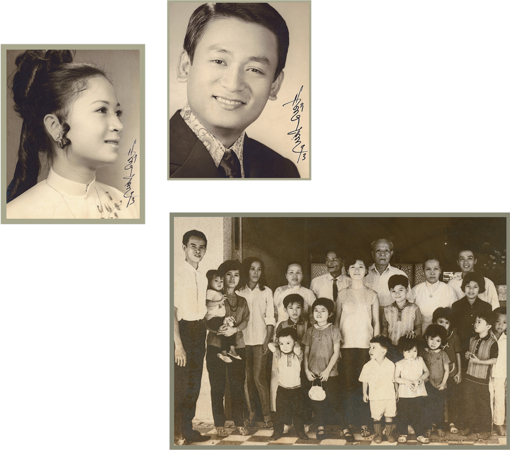 Clockwise from top left My mother Cuc Phuong Nguyen and father Lap Nguyen - photo 9