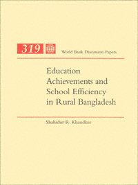 title Education Achievements and School Efficiency in Rural Bangladesh - photo 1