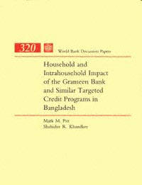 title Household and Intrahousehold Impact of the Grameen Bank and Similar - photo 1