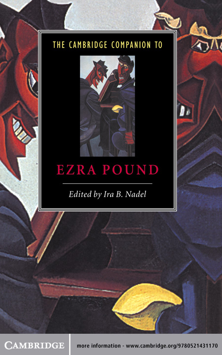 This Cambridge Companion to Ezra Pound contains fifteen chapters by leading - photo 1