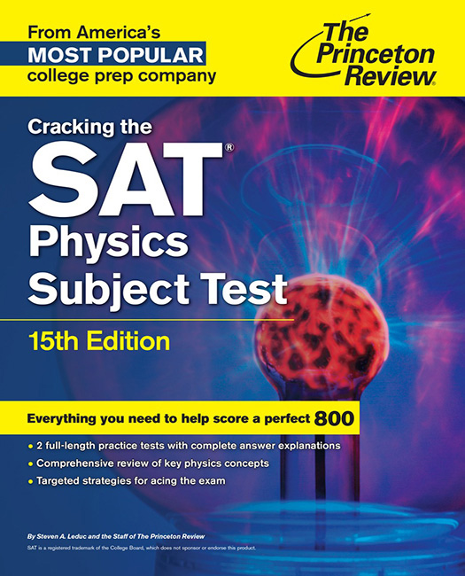 Cracking the SAT Physics Subject Test - photo 1