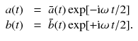 12 Inserting Eqs into the Schrdinger equation and performing the rotating - photo 3