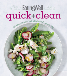 Price - Eatingwell Quick and Clean: 100 Easy Recipes for Better Meals Every Day