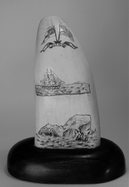 The whales tooth carved by Charlie Wordsworth and handed down to my grandfather - photo 3