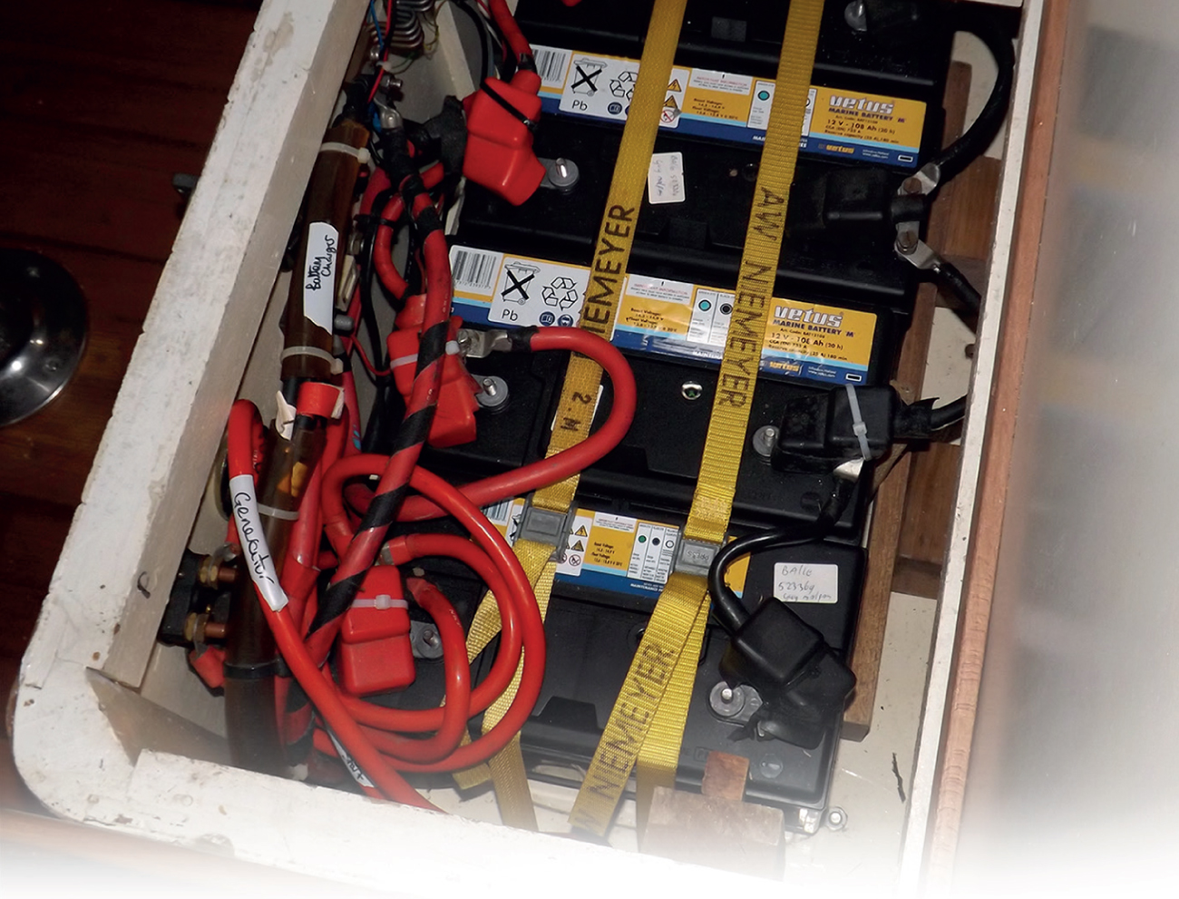 The batteries are the heart of the electrical system on boats They store the - photo 9