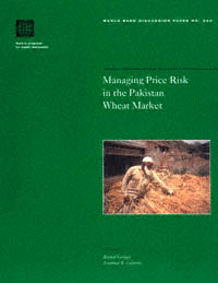 title Managing Price Risks in the Pakistan Wheat Market World Bank - photo 1