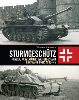 Anderson - Sturmgeschütz: Panzer, Panzerjäger and Luftwaffe Units 1943-45