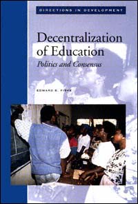 title Decentralization of Education Politics and Consensus Directions in - photo 1