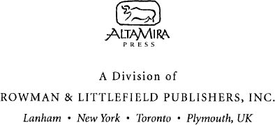 ALTAMIRA PRESS A division of Rowman Littlefield Publishers Inc A wholly - photo 1