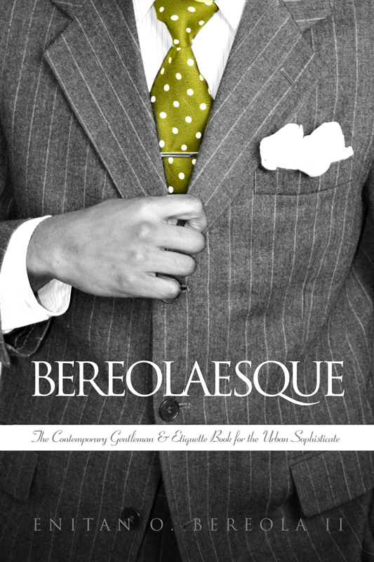 Who says you cant sign an e-book BEREOLAESQUE T HE C ONTEMPORARY G - photo 1