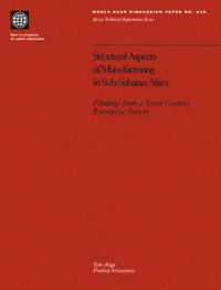 title Structural Aspects of Manufacturing in Sub-Saharan Africa Findings - photo 1