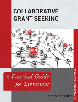 de Farber Collaborative grant-seeking: a practical guide for librarians