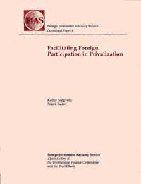 title Facilitating Foreign Participation in Privatization Occasional Paper - photo 1