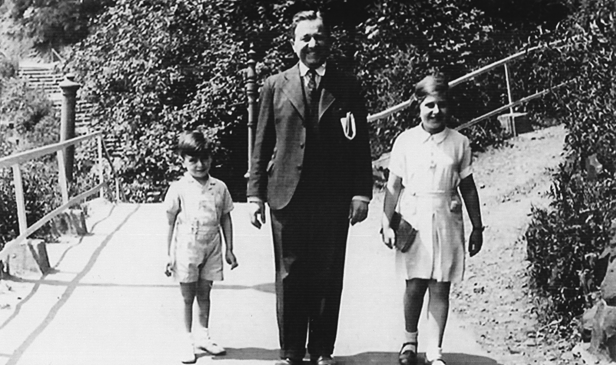 Photo courtesy of Michael Gruenbaum Michael and Marietta with their father on a - photo 6