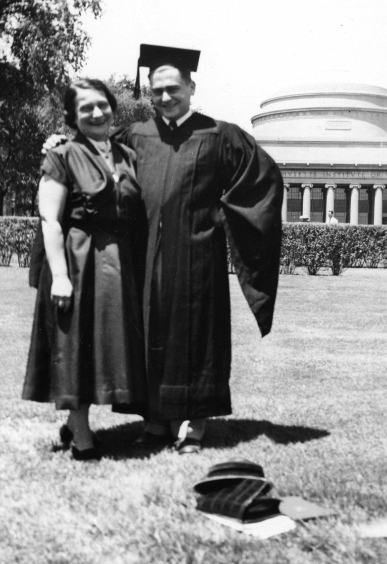 Photo courtesy of Michael Gruenbaum Michael and his proud mother at his MIT - photo 16