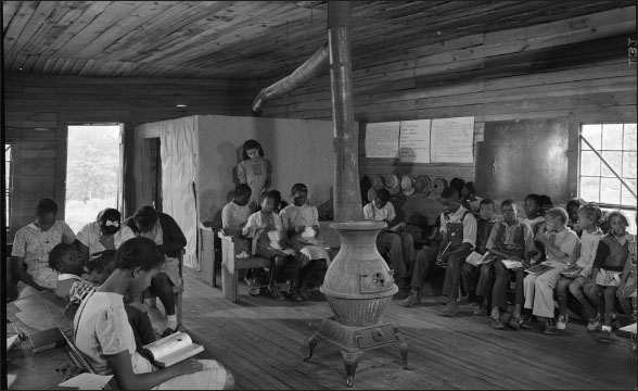 A one-teacher Negro school in Veazy Greene County Georgia 1941 The decision - photo 6