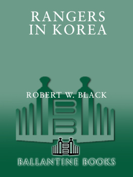 Black - Rangers in Korea