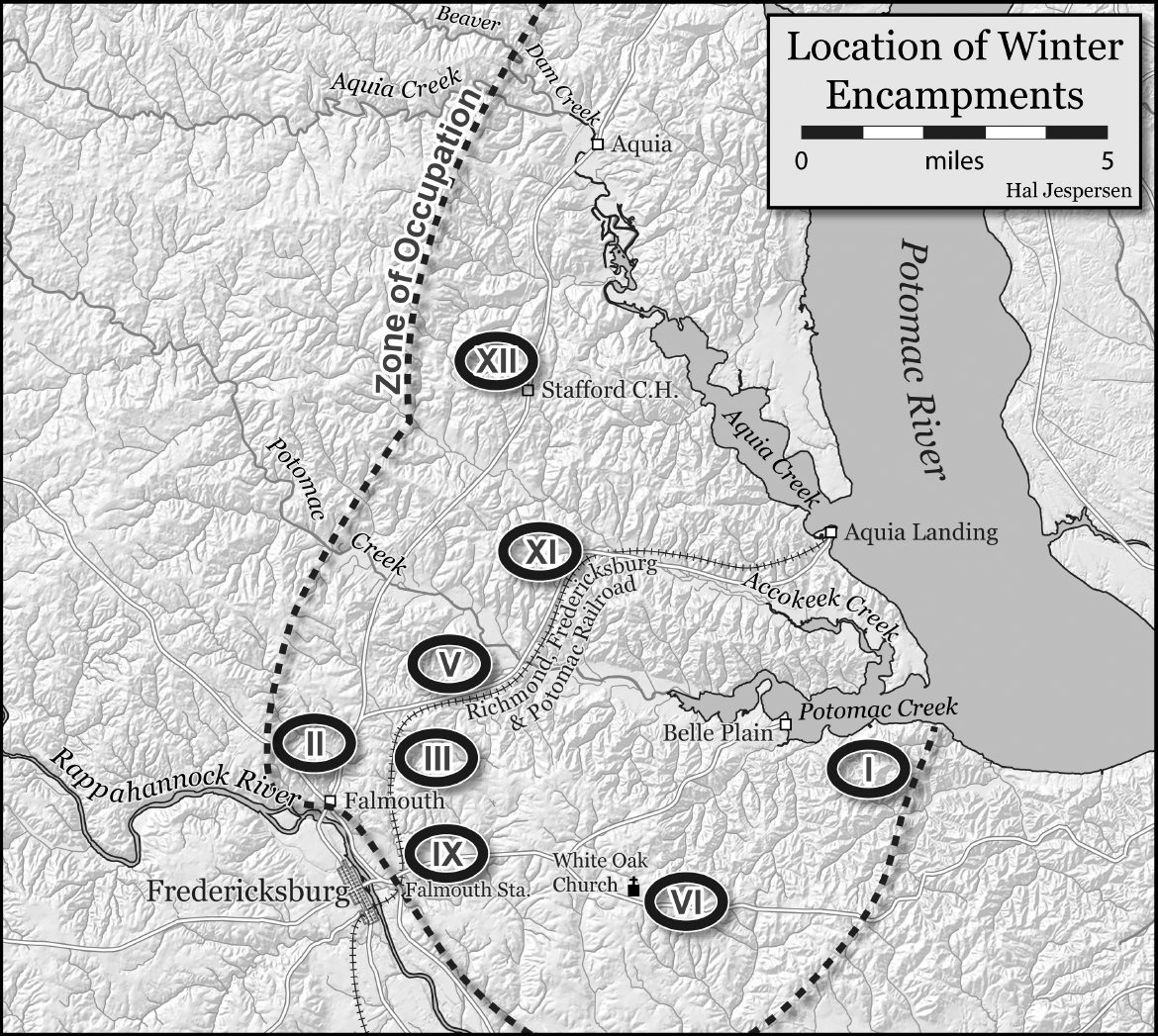 Location of Winter Encampments With more than 100000 men occupying the north - photo 2