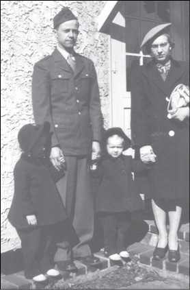 Dad and Mom with my older sisters Mary Jane and Diane Authors collection - photo 6