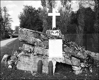 The destroyed German pillbox at Haucourt memorializes the French and American - photo 2