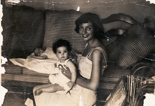 My mother in the lap of my grandmother two generations of great style I may - photo 12