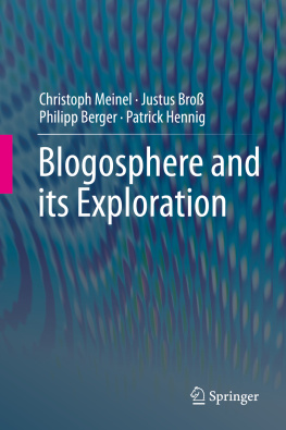 Berger Philipp - Blogosphere and its Exploration