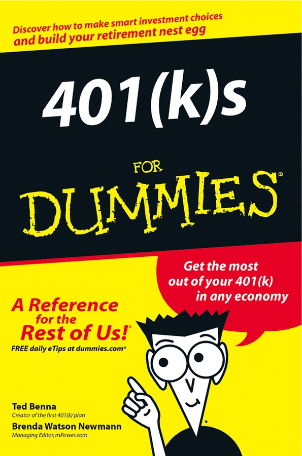 401ks For Dummies by Ted Benna and Brenda Watson Newmann 401ks For - photo 1