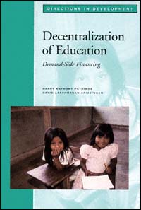 title Decentralization of Education Demand-side Financing Directions in - photo 1