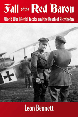 Bennett - Fall of the Red Baron: World War I Aerial Tactics and the Death of Richthofen