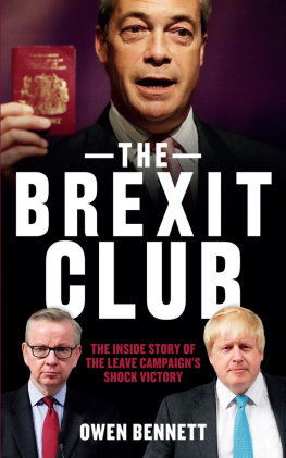 Bennett - The Brexit Club