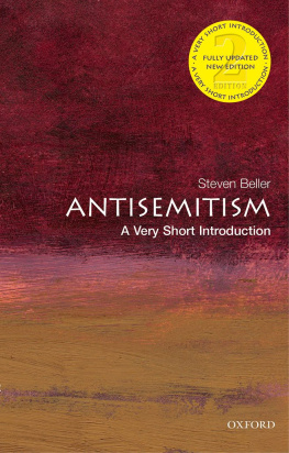 Beller - Antisemitism: A Very Short Introduction