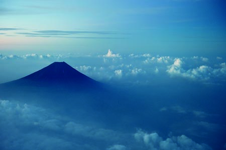 Window seat view of Mount Fuji Honshu Japan August 8 2015 AN - photo 3