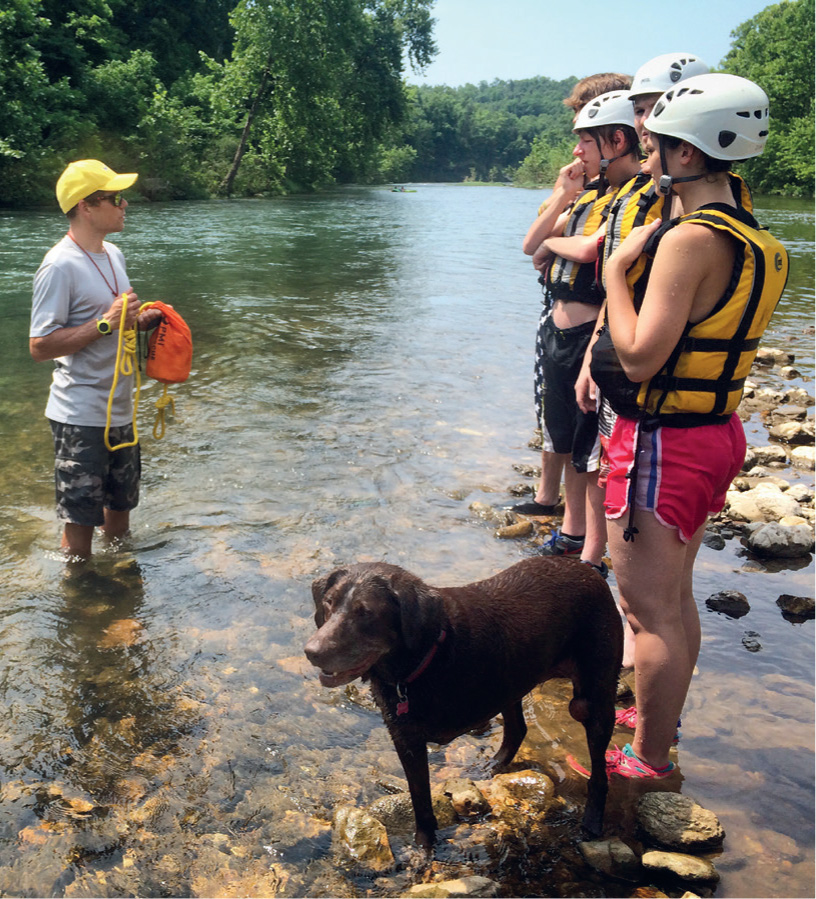 At a water rescue course Bella insisted on being a part of the actionBella - photo 15