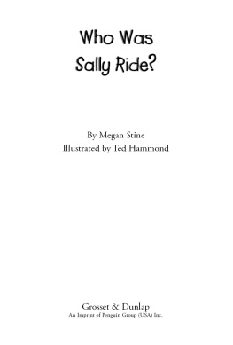 Ride Sally Who Was Sally Ride?