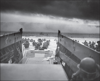 Troops wade ashore at Omaha Beach on D-Day June 6 1944 Military orders also - photo 3