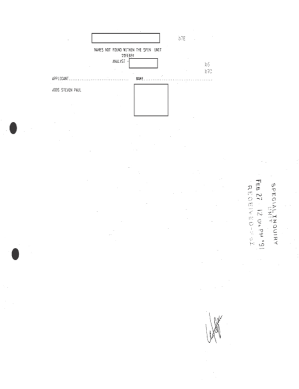 The FBI File on Steve Jobs - photo 26